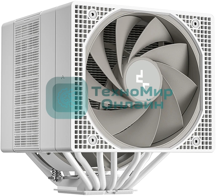 Устройство охлаждения(кулер) Deepcool Assassin VC Elite Wh Soc-AM5/AM4/1200/2066/1700/1851 белый 4-pin 22.6-29.3dB Al+Cu 300W 1772gr Ret (R-ASN4-WHNVNN-GJD)