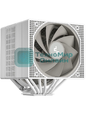 Устройство охлаждения(кулер) Deepcool Assassin VC Elite Wh Soc-AM5/AM4/1200/2066/1700/1851 белый 4-pin 22.6-29.3dB Al+Cu 300W 1772gr Ret (R-ASN4-WHNVNN-GJD)