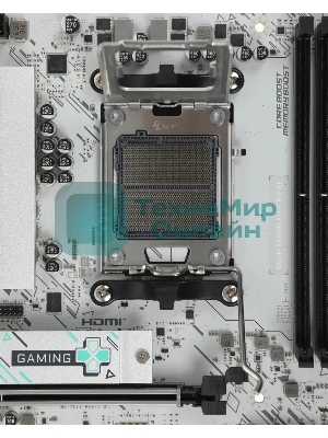 Материнская плата MSI B840M GAMING PLUS WIFI6E, AM5, AMD B840, 4xDDR5, 4xSATA, 2xM.2, 1xPCIe 4.0 x16, 1xPCIe 3.0 x4, 1xHDMI (v2.1), 1xUSB-C 10Gbps, 1xUSB-A 10Gbps, 2xUSB-A 5Gbps, 4xUSB-A 2.0, 1x2.5Gb LAN, Wi-Fi 6E, Bluetooth 5.3, 2x3.5 мм, 7.1, mATX