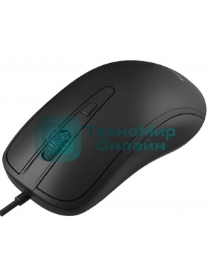 Мышь проводная Philips SPK7214 черный, 1600 dpi, USB, кнопки - 4