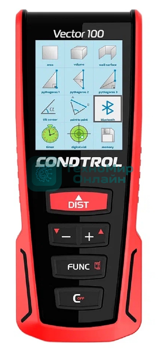 Лазерный дальномер CONDTROL Vector 100 1-4-100 0.05-100 м, +/-1.5 мм, IP54