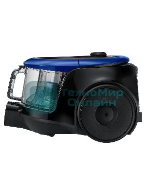 Пылесос Samsung VC18M21A0SB синий, 380/1800 Вт, уборка сухая, пылесборник контейнер 1.5 л