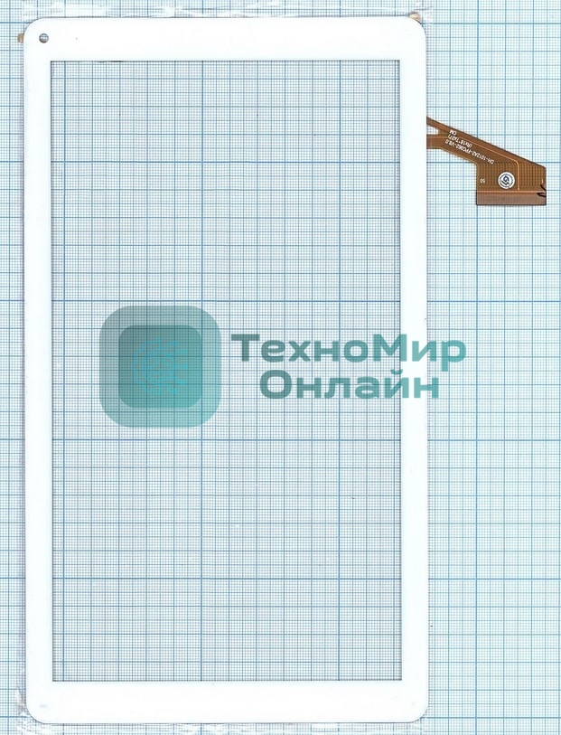 Сенсорное стекло (тачскрин) DH-1012A2-FPC062-V8.0, белое