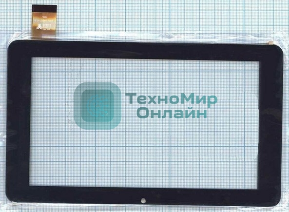 Сенсорное стекло (тачскрин) TPC-51072 V3.0, черное