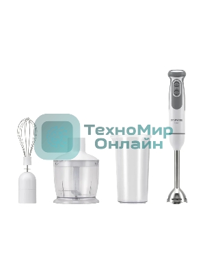 Блендер погружной Starwind SBP3242 1200 Вт, белый/серый