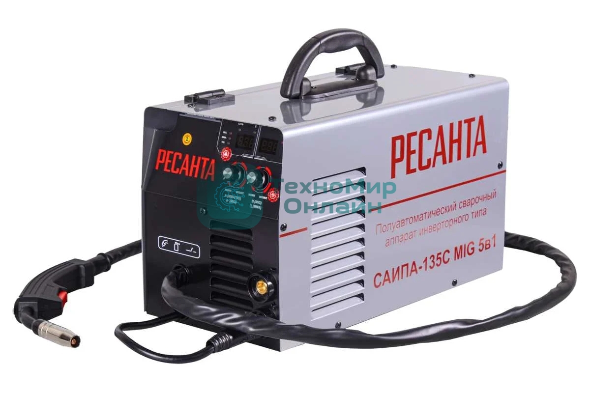 Сварочный аппарат инверторный п/а САИПА-135 Ресанта