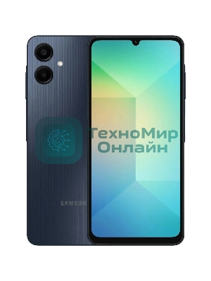 Смартфон Samsung Galaxy A06, 4/128Gb, черный