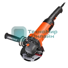 Угловая шлифовальная машина (УШМ) PATRIOT AG 128, двуручная, пылезащищенная. 1300Вт, Диск 125 мм