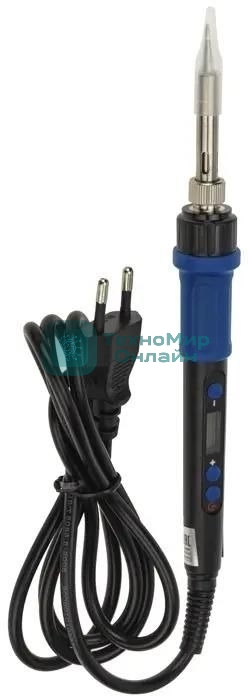 Паяльник цифровой, с керам. нагревателем, Rexant 12-0620 65Вт, 220В, темп. 200-500 °C