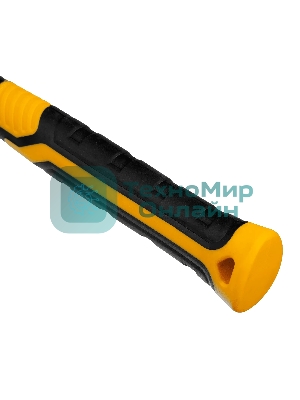 Киянка резиновая Denzel 225 г, черная, фибергласовая рукоятка c TPR покрытием