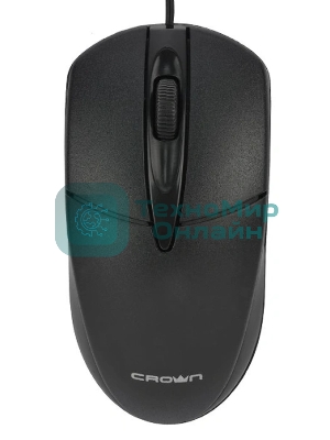 Мышь проводная CROWN CMM-130 черный