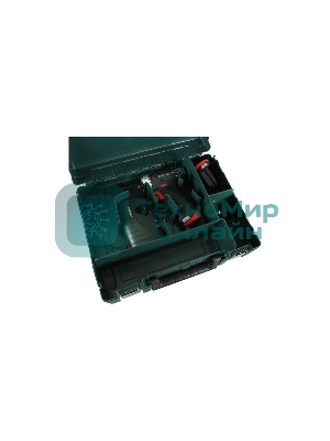 Дрель-шуруповерт Metabo PowerMaxx BS 600080500, 12 В, 2 Ач, 34 Нм, щеточный