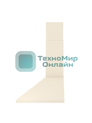 Вытяжка каминная Elikor Вента 90П-650-К3Д топленое молоко, 90 см, 650 куб. м/ч, 60 дБ
