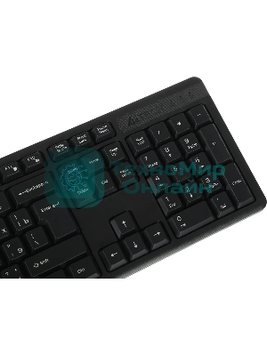 Клавиатура проводная A4Tech KR-3, USB, черный
