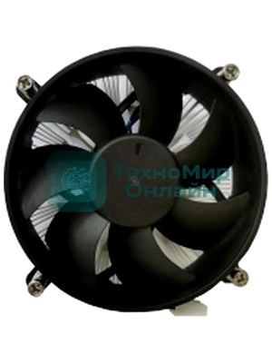 Кулер для процессора Alseye AS-GH1700P-25AC серебристый, 90 мм, алюминий, 4200 об/мин, 33 дБ, 4 pin, 125 Вт, 45 мм