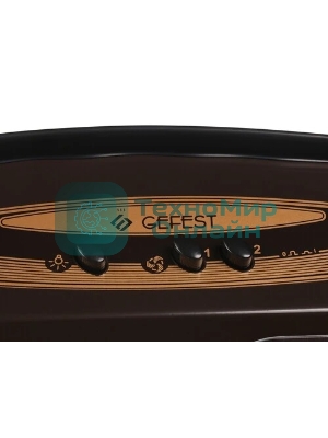 Вытяжка каминная Gefest ВВ 2 К17 коричневый/золотистый, 50 см, 180 куб. м/ч, 64 дБ