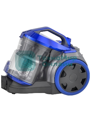 Пылесос Sakura SA-8315BL синий/черный, 450/2400 Вт, уборка сухая, пылесборник контейнер, 2 л