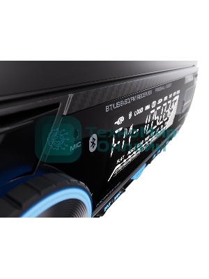 Автомагнитола AURA FIREBALL-302BT, 1 DIN, Bluetooth, USB Type-A, AUX