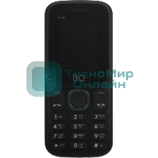 Мобильный телефон BQ 1848 Step+ черный/зеленый