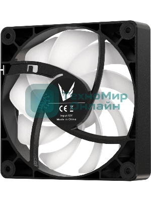 Вентилятор для корпуса Formula PA120R Reverse ARGB 120х120x25 черный 4-pin 28.8дБ (PA120R BLACK) Ret