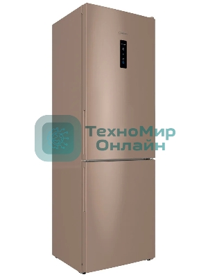 Холодильник Indesit ITR 5180 E бежевый двухкамерный 220/78л морозилка снизу
