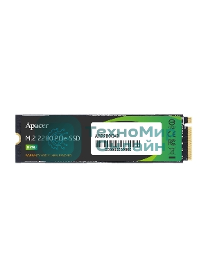 Накопитель SSD Apacer 2Tb, PCIe 4.0 x4, M.2 2280, NVMe, R/W 5000/4400, с радиатором