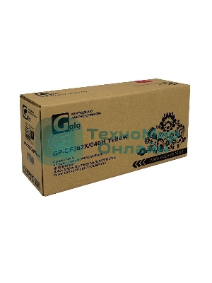 Картридж лазерный GalaPrint GP-CF362X/040H (№508X) желтый (9500 стр) для HP Color LaserJet M552/M552dn/M553/M553dn/M553n/M553x/M577/M577dn/M577f/M577c/Canon i-SENSYS LBP-710/LBP-712