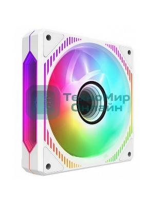 Вентилятор для корпуса Alseye Mirror-W-R белый, 120 мм, 2000 об/мин, 35.2 дБ, 4 pin