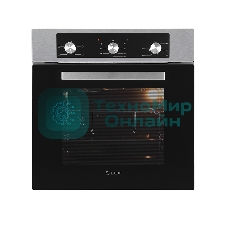 Духовой шкаф электрический встраиваемый LEX EDM 042 IX нержавеющая сталь/черный