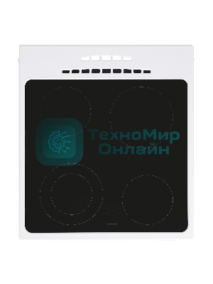 Плита электрическая Gefest ЭП Н Д 5560-03 0042 белый/мрамор, конфорок 4 электрических, духовка 55 л, 50 см x 85 см x 58.5 см