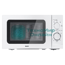 Микроволновая печь BBK 20MWS-786M/W белый, 20 л, 700 Вт, переключатели - поворотный механизм
