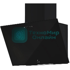Вытяжка каминная LEX Moza 450 черный управление: кнопочное (1 мотор)