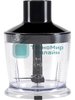 Блендер погружной Rondell RDE-1306 1200 Вт, черный/серебристый