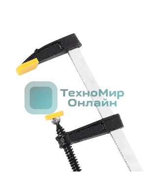 Струбцина F-образная Deli DL111280 800x120 мм, макс. усилие зажима 2000N, резьба 12мм