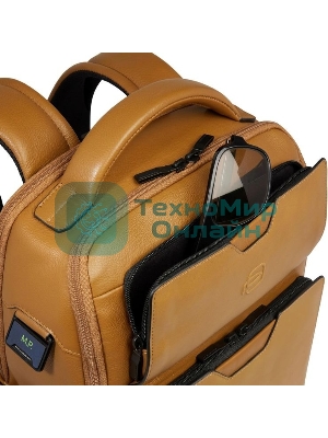 Рюкзак мужской Piquadro Ael CA6923S142/G охра кожа