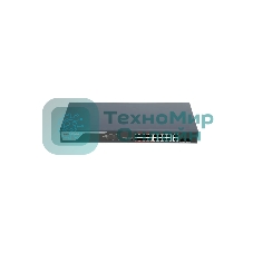 Коммутатор Hikvision DS-3E0318P-E(C), 16×1 Гбит/с PoE + 1×1 Гбит/с RJ45 + 1×1 Гбит/с Combo (RJ45/SFP), неуправляемый