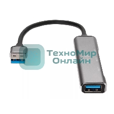 Переходник USB 3.0 -->USB3.0+3 USB2.0, Aluminum Shell, 0.2м Telecom TA308U