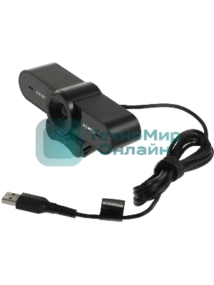 Веб-камера A4Tech PK-980HA 1920x1080, 30 кадр/с, USB Type-A, микрофон (2 шт, шумоподавление), автоматическая фокусировка, автоосвещение, универсальное крепление