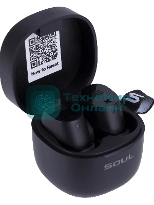 Наушники TWS SOUL ST-XX матовый черный, внутриканальные, Bluetooth