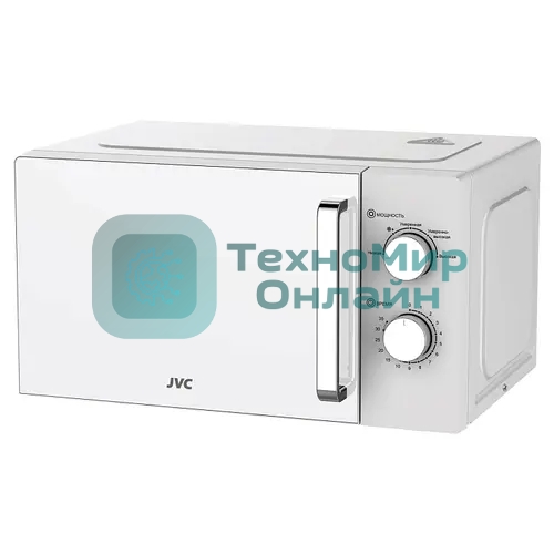 Микроволновая печь JVC JK-MW149M белый, 20 л, 700 Вт, переключатели - поворотный механизм