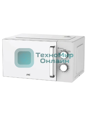 Микроволновая печь JVC JK-MW149M белый, 20 л, 700 Вт, переключатели - поворотный механизм