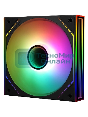 Вентилятор для корпуса Thermalright TL-M12-S (120x124x25мм, 4-pin PWM, ARGB, 47.6CFM, 23.2dBA, 1500RPM, черный)