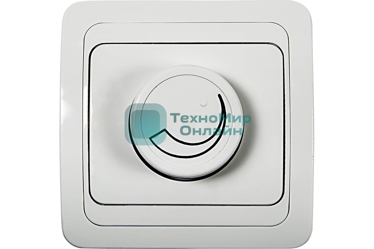 Диммер 600 Вт CLASSICO 2111 бел. ASD/IN HOME 4680005959884