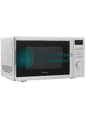 Микроволновая печь Ardo MEA20-EW2 белый, 20 л, 700 Вт, переключатели - кнопки, поворотный механизм