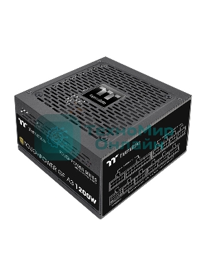 Блок питания Thermaltake Toughpower GF A3/1200W/Fully Modular/Non Light/Full Range/Analog/80 Plus Gold/EU/JP Main CAP PS-TPD-1200FNFAGE-H All Flat Cables/Gen 5