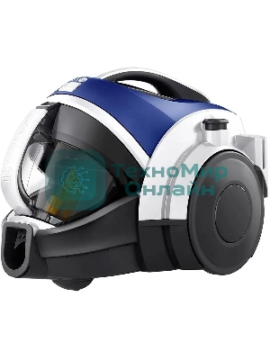 Пылесос LG VC73189NHTB синий, 380/1800 Вт, уборка сухая, пылесборник контейнер 1.2 л