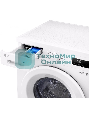 Стиральная машина LG F2Y1VS3W белый, загрузка фронтальная 9 кг, 1200 об/мин., класс: А