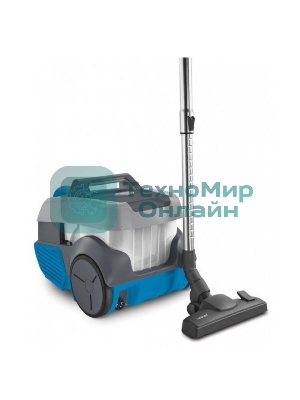 Пылесос Zelmer ZVC9130M W&D AQUALEON голубой/белый, 2100 Вт, уборка сухая/влажная
