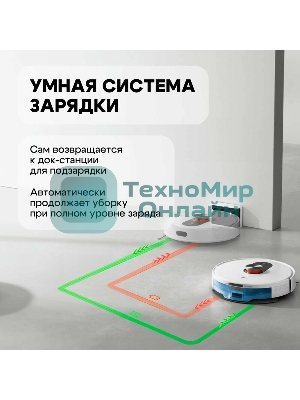 Робот-пылесос Roidmi Robot Vacuum and Mop Cleaner EVE ROOK S (SDJ03RM)