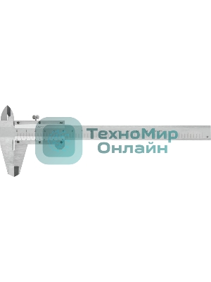 Штангенциркуль нониусный FIT 19840 серебристый пластиковый футляр